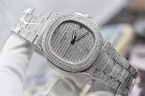 full diamond patek philippe replica